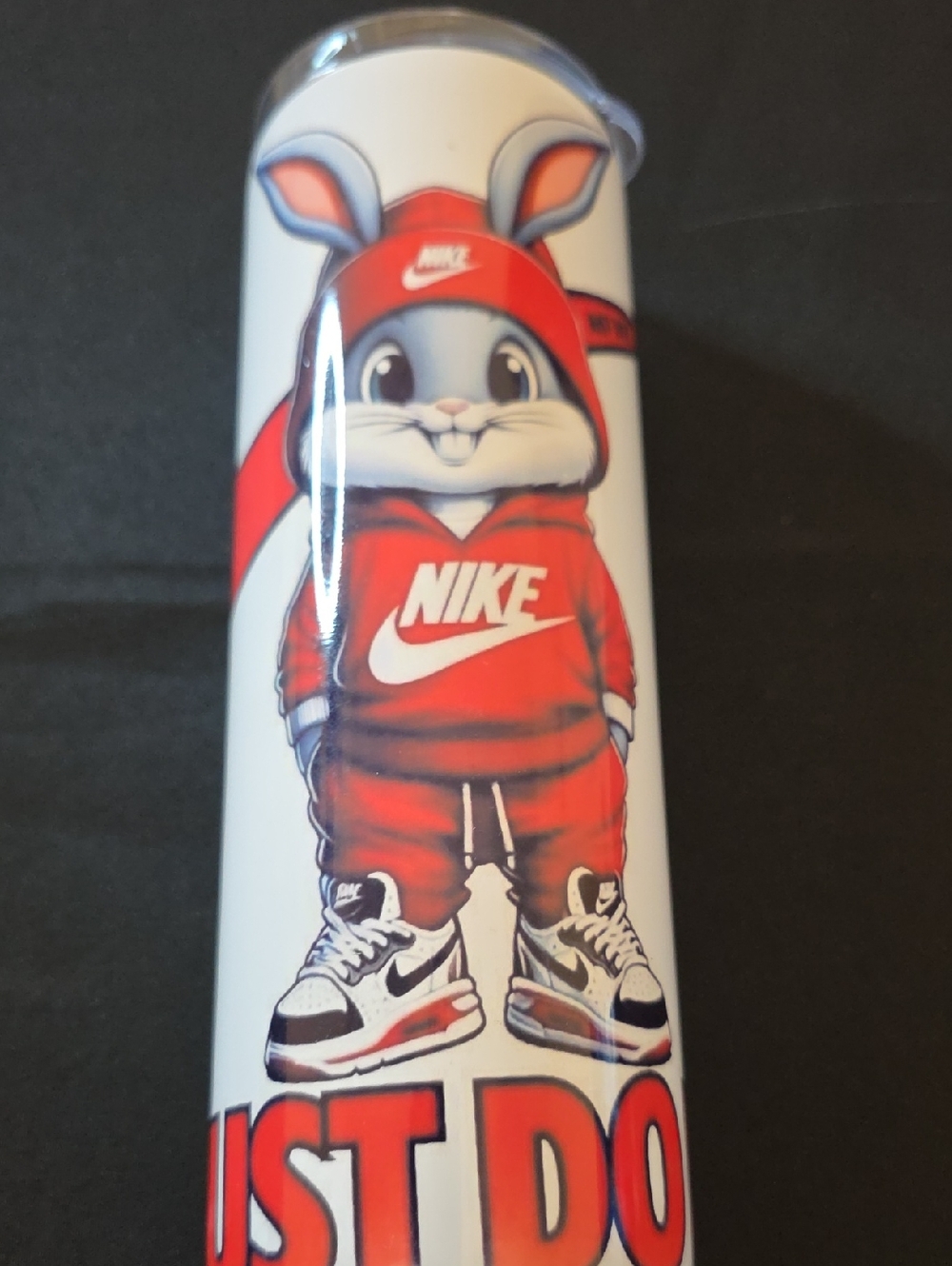 Nike Kids Red Bunny Hoodie Water Bottle - Nike